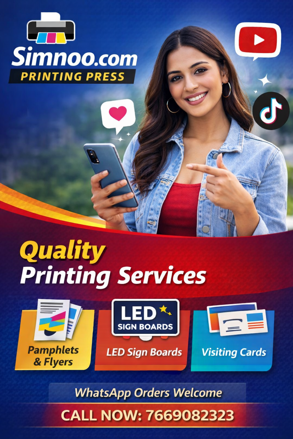 PRINTING PRESS GRAPHIC DESINGING